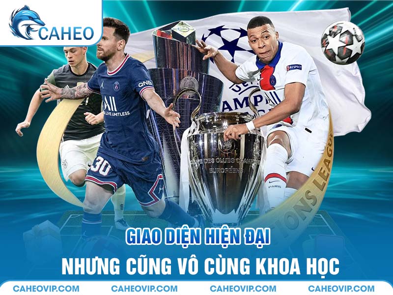 Giao diện hiện đại nhưng cũng vô cùng khoa học dễ sử dụng